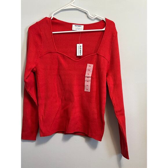 Fitted Rib-Knit Sweater - Picture 1 of 6